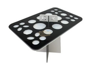 26 Holes Make Up Brush Drying Rack Organizer White & Black Salon Furniture