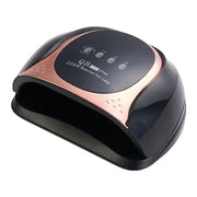 SUN QB C7C Plus Touch Screen 2-in-1 UV LED Nail Lamp 256W | Black/Gold