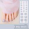 26pcs BSJ-0025 3D Toenail Semi-Cured Gel Nail Wraps Gel Nail Wraps