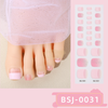 26pcs BSJ-0031 3D Toenail Semi-Cured Gel Nail Wraps Gel Nail Wraps