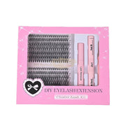 30D + 40D Cluster Eyelash Extension Set DIY D Curl DIY Lash Cluster Kit