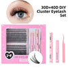 30D + 40D Cluster Eyelash Extension Set DIY D Curl DIY Lash Cluster Kit