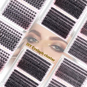 30D + 40D Cluster Eyelash Extension Set DIY D Curl DIY Lash Cluster Kit