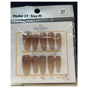 GCOCL Manicure Hand-Made Press On Nails | SG011-27 | 10 pieces/box