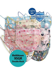 Medizer Kids Surgical Disposable Face Mask | Monsters | KMB03