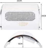 3 Fans Nail Dust Collector 40W Nail Dust Collector