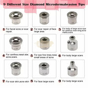 3-in-1 Diamond Peel Microdermabrasion Facial Machine Skin Care Tools