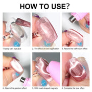 3-in-1 Love Snake Cat Eye Magnet Nail Magnet