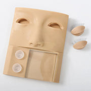 3-in-1 Multifunctional Eyelash Extension Training Silicone Mannequin Lash Extension Accessories