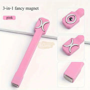3 in 1 Nail Magnetic Rod for Cat UV Gel Varnish Nails Art Decoration | Pink Nail Magnet