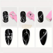 3 in 1 Nail Magnetic Rod for Cat UV Gel Varnish Nails Art Decoration | Pink Nail Magnet
