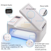 3-in-1 Sun 19Z UV LED Nail Lamp 288W with Arm Rest & Tray Large Space Design UV Lamp