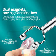 3-in-1 Y-Shaped Nail Cat Eye Magnet Nail Art Magnet Tool