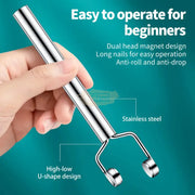 3-in-1 Y-Shaped Nail Cat Eye Magnet Nail Art Magnet Tool