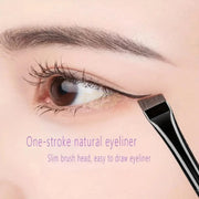 3 pcs Black Ultra-Thin Eyeliner Brush Set Eyeliner Brush