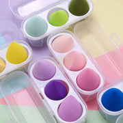 3 Pcs Beauty Blender Makeup Sponge Set with Case Makeup Sponge