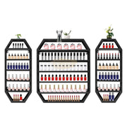 3 Pieces Wall-Mounted Nail Polish Display Set (rack only)