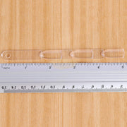 3-Tier Nail Swatch Sticks Clear (50 Sticks 150 Nail Tips) Nail Art Tool