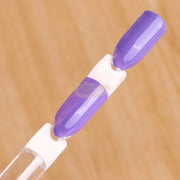 3-Tier Nail Swatch Sticks Clear (50 Sticks 150 Nail Tips) Nail Art Tool