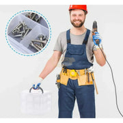 3-Tier Storage Organizer with Handle & Detachable Inserts 31.5*17.5*24cm Storage Organizers