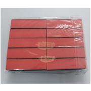 3-Way Nail Sanding Block Buffer | Orange Nail Buffer