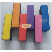 3-Way Nail Sanding Block Buffer | Yellow Nail Buffer