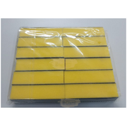 3-Way Nail Sanding Block Buffer | Yellow Nail Buffer