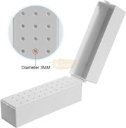 30 Holes Nail Drill Bit Holder (bits not included) Drill Bits Holder