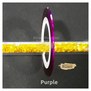 30 rolls Nail Striping Tape Line 1MM Set Nail Art