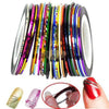30 rolls Nail Striping Tape Line 1MM Set Nail Art