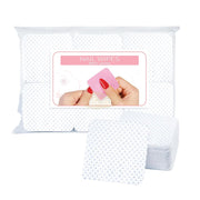 300 Pcs Lint Free Nail Wipes White Nail & Beauty Cotton Pads