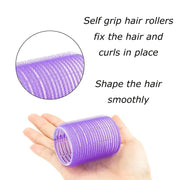 Self-Grip Hair Roller Curlers (6 pieces/pack)