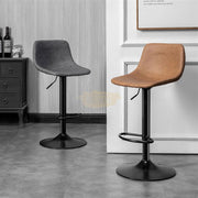 360° Swivel Adjustable Bar Stool with footrest Bar Stool