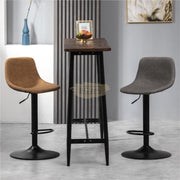 360° Swivel Adjustable Bar Stool with footrest Bar Stool