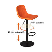 360° Swivel Adjustable Bar Stool with footrest Bar Stool