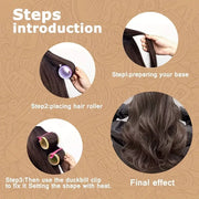 Self-Grip Hair Roller Curlers (6 pieces/pack)