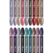 Mixcoco Soak-Off Gel Polish 15ml | Disco Flash Gel | 12