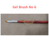 Gel Brush No 6 | Brown