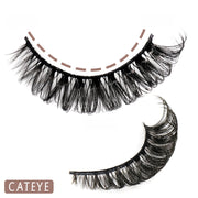 EMEDA Russian Strip Lash 6D25 | Cateye