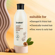 Inatur Replenishing Argan Oil Shampoo 250ml | Hydrating