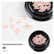 3D Butterfly Patch Design Nail Art Decoration - Available in 4 colors 3 Nail Art