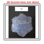 3D Carving Silicone Nail Mold Template - Available in 12 Designs 10 Nail Art Tool