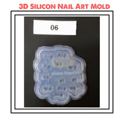 3D Carving Silicone Nail Mold Template - Available in 12 Designs 6 Nail Art Tool