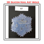 3D Carving Silicone Nail Mold Template - Available in 12 Designs 7 Nail Art Tool