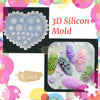 3D Carving Silicone Nail Mold Template - Available in 12 Designs Nail Art Tool