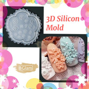 3D Carving Silicone Nail Mold Template - Available in 12 Designs Nail Art Tool