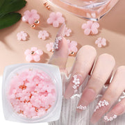 3D Flower Nail Art Charms Nail Deco