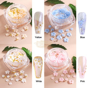 3D Flower Nail Art Charms Nail Deco
