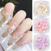3D Flower Nail Art Charms Nail Deco