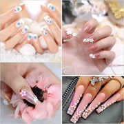 3D Flower Nail Art Charms Nail Deco